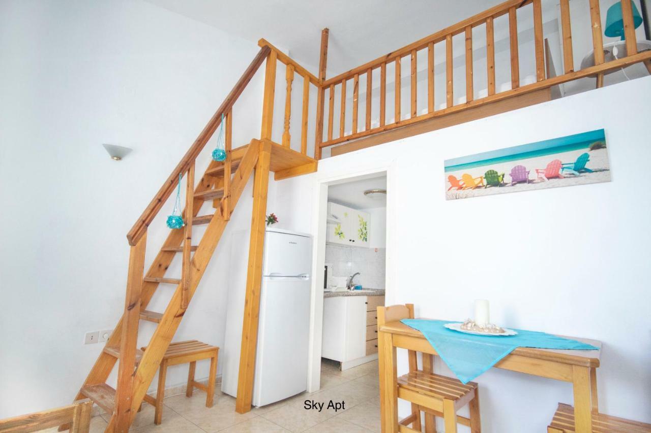 Aello Sea-Seafront Apartments Skála Foúrkas Eksteriør bilde