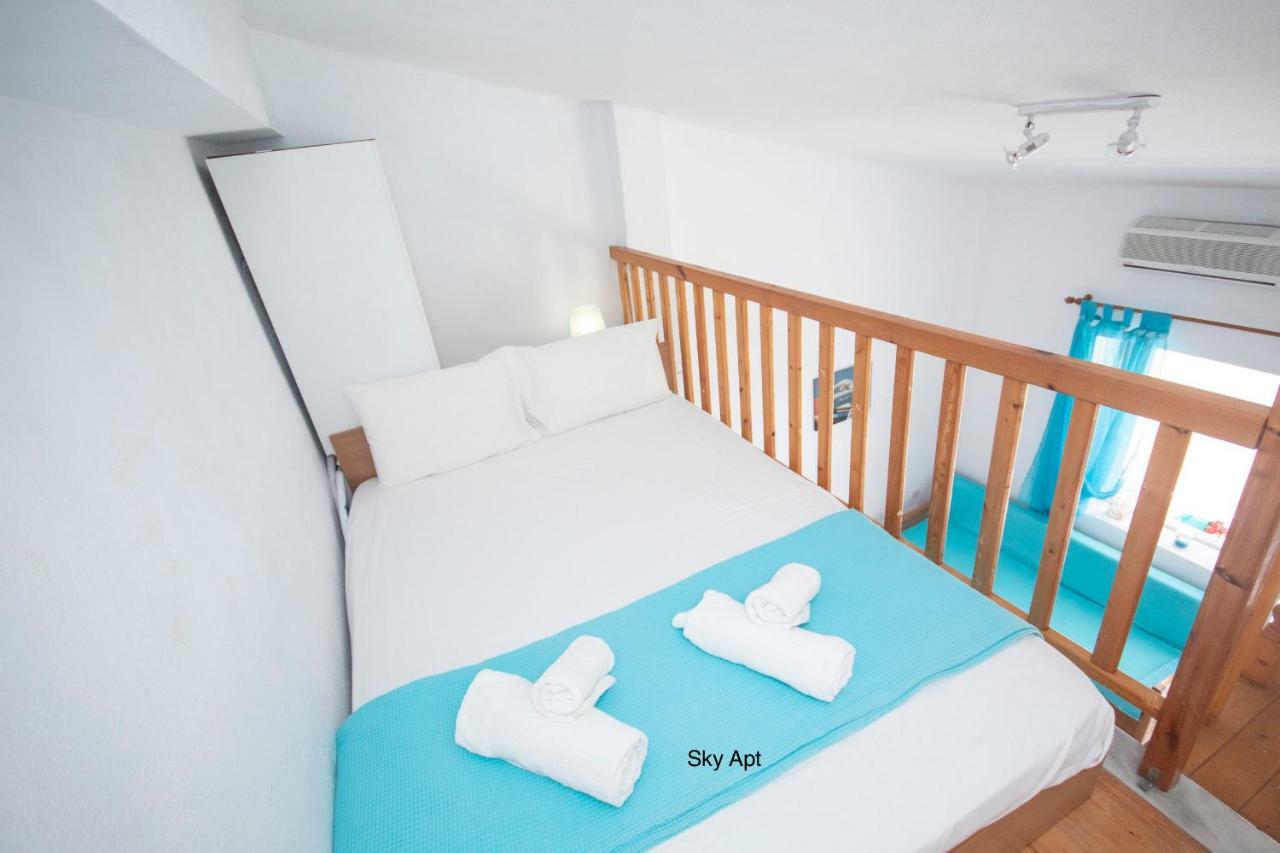 Aello Sea-Seafront Apartments Skála Foúrkas Eksteriør bilde