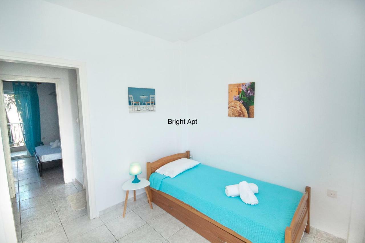 Aello Sea-Seafront Apartments Skála Foúrkas Eksteriør bilde