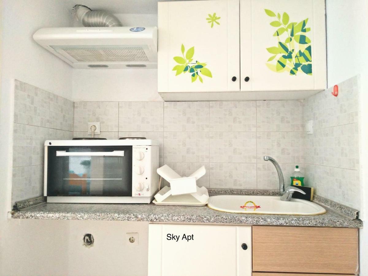 Aello Sea-Seafront Apartments Skála Foúrkas Eksteriør bilde