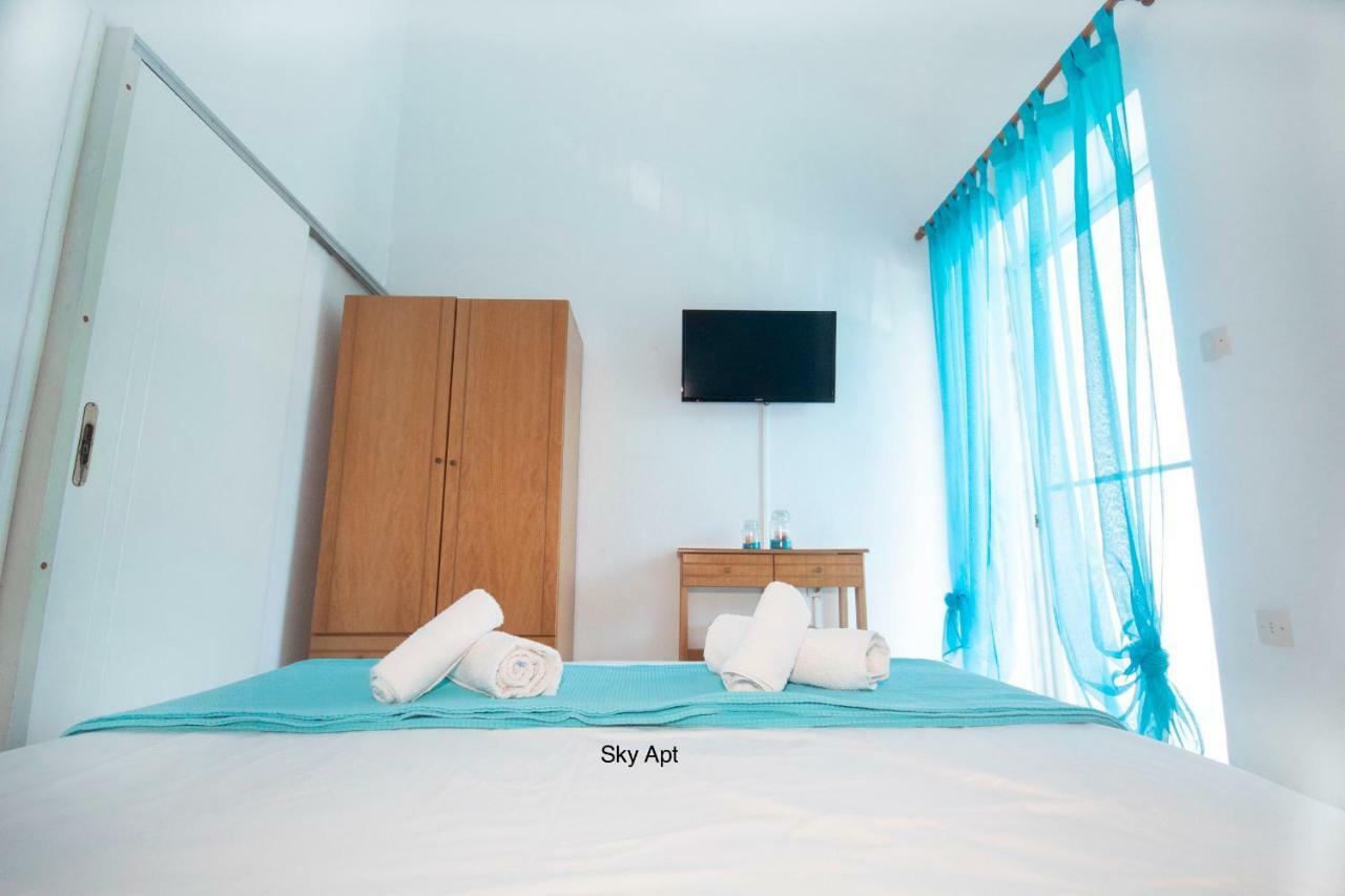 Aello Sea-Seafront Apartments Skála Foúrkas Eksteriør bilde